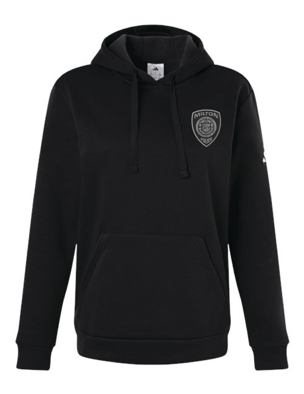 Milton Police: Adidas Women's Fleece Hooded Sweatshirt