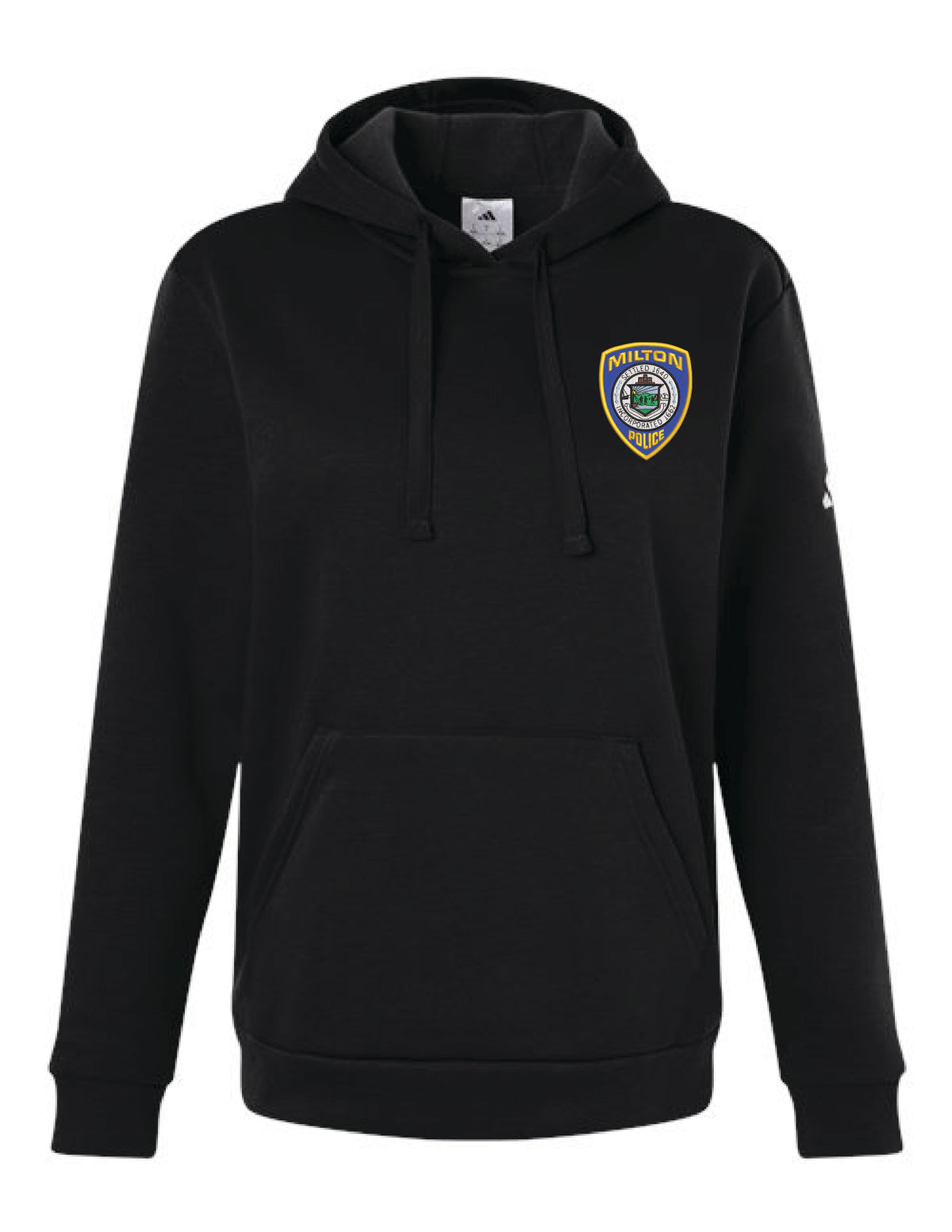 Milton Police: Adidas Women's Fleece Hooded Sweatshirt