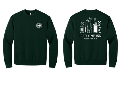 Millbury Old Time Inn: Bella Canvas Heavyweight Crewneck Sweatshirt
