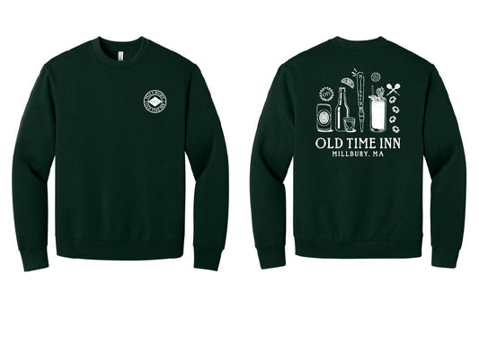 Millbury Old Time Inn: Bella Canvas Heavyweight Crewneck Sweatshirt