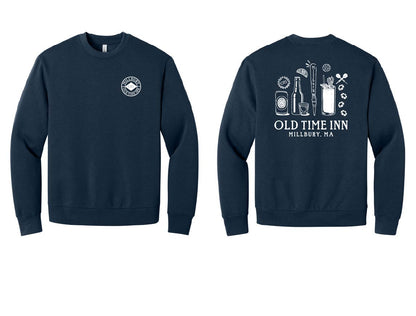 Millbury Old Time Inn: Bella Canvas Heavyweight Crewneck Sweatshirt
