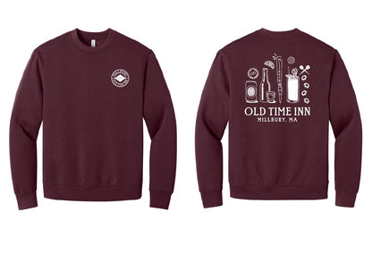 Millbury Old Time Inn: Bella Canvas Heavyweight Crewneck Sweatshirt