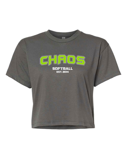 South Shore Chaos: Women's Next Level Cropped  T-Shirt