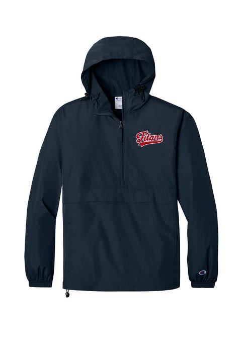 Pembroke Baseball and Softball: Champion Pullover Lightweight Wind Jacket