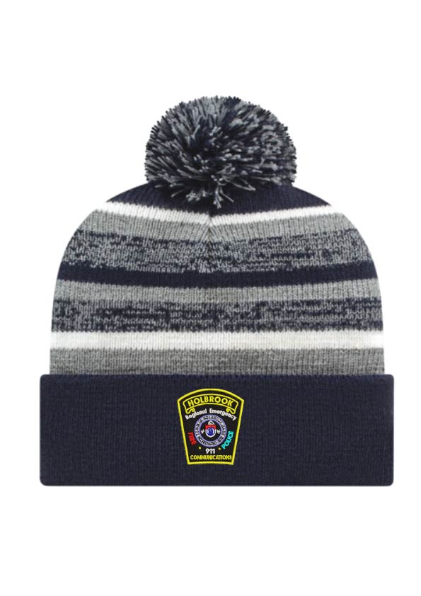 HRECC: Cap America Fleece Lined Knit Cap with Cuff