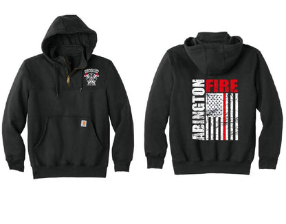 AFD: Carhartt® Rain Defender® Paxton Heavyweight Hooded Zip Mock Sweatshirt