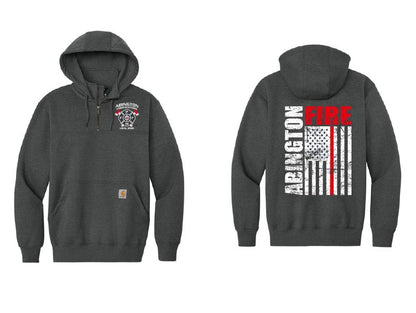 AFD: Carhartt® Rain Defender® Paxton Heavyweight Hooded Zip Mock Sweatshirt