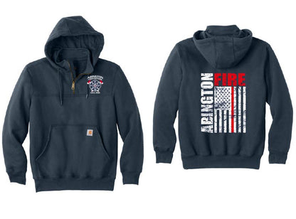 AFD: Carhartt® Rain Defender® Paxton Heavyweight Hooded Zip Mock Sweatshirt