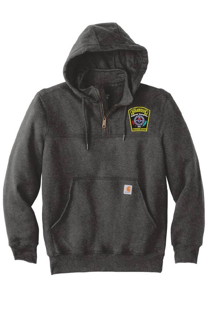 HRECC: Carhartt Rain Defender Paxton Heavyweight Hooded Zip Mock Sweatshirt