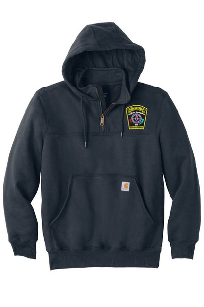 HRECC: Carhartt Rain Defender Paxton Heavyweight Hooded Zip Mock Sweatshirt