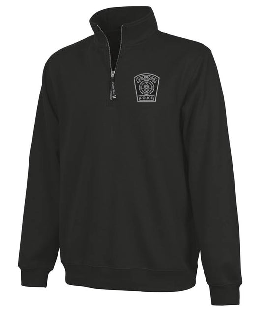 Holbrook Police: Charles River Crosswind Quarter Zip Sweatshirt