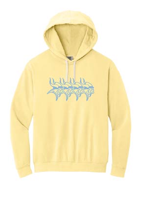 Go Vikings Sports: Comfort Colors Lightweight Vikings Hoodie