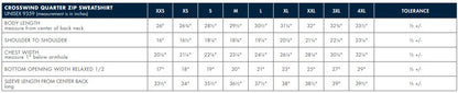 HRECC: Charles River Crosswind Quater-Zip