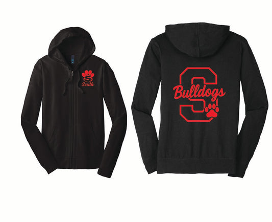 Braintree South: Unisex Lightweight Full Zip Hoodie