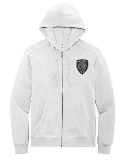 Milton Police: Unisex District Full Zip Hooded Sweatshirt
