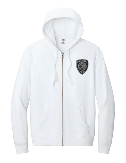 Milton Police: Unisex District Full Zip Hooded Sweatshirt
