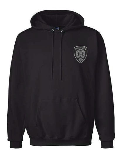 Milton Police: Hanes Hooded Cotton Sweatshirt