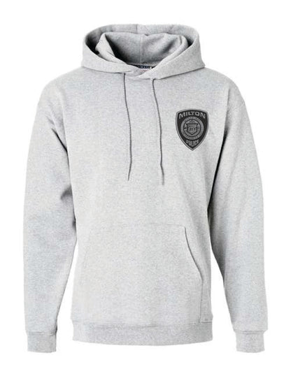 Milton Police: Hanes Hooded Cotton Sweatshirt