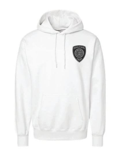 Milton Police: Hanes Hooded Cotton Sweatshirt