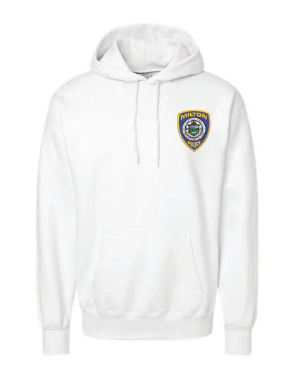 Milton Police: Hanes Hooded Cotton Sweatshirt