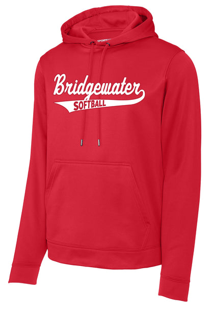 Bridgewater Softball: Sport-Tek Performance Hooded Sweatshirt