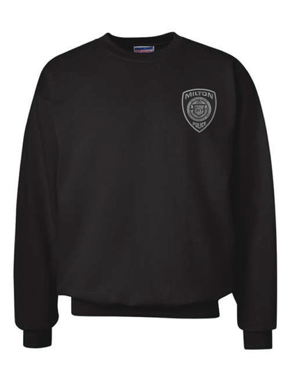 Milton Police: Hanes Crewneck Sweatshirt