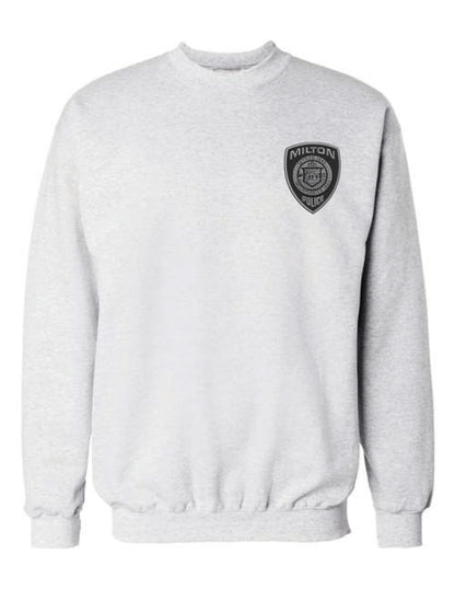 Milton Police: Hanes Crewneck Sweatshirt