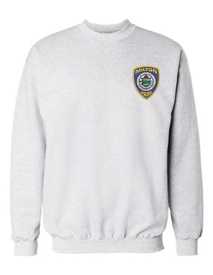 Milton Police: Hanes Crewneck Sweatshirt