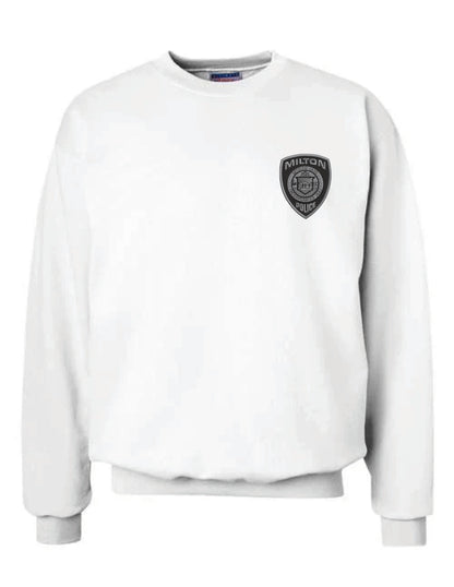 Milton Police: Hanes Crewneck Sweatshirt