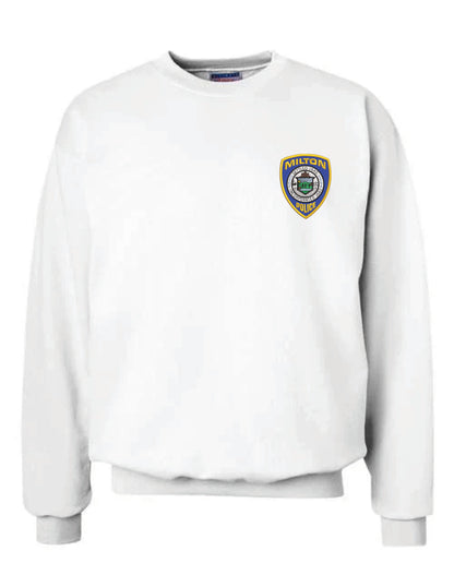 Milton Police: Hanes Crewneck Sweatshirt