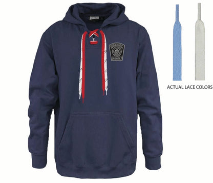 Holbrook Police: Pennant Faceoff Hockey-Style Hooded Sweatshirt