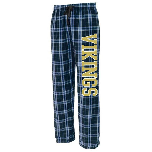 EBCCYF&C: Vikings Navy Flannel Pants
