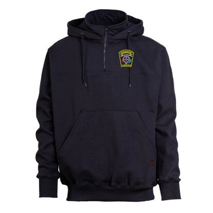 HRECC: The Game Firefighter Hooded Pullover Job Shirt