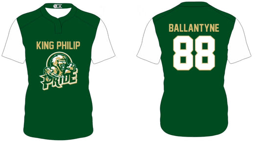 King Philip Pride: Green and White Jersey