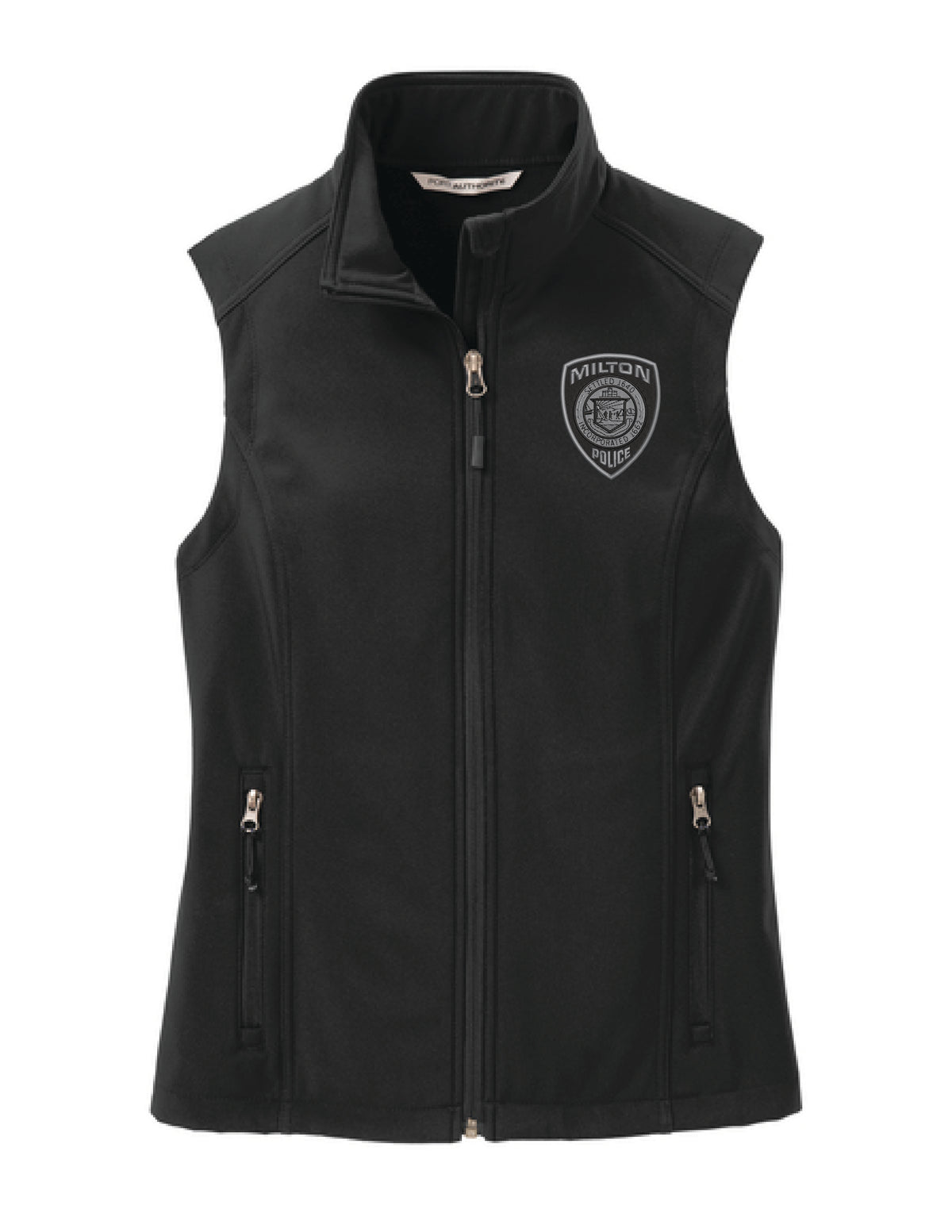 Milton Police: Port Authority Women's Core Soft Shell Vest