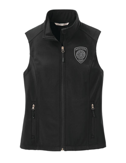 Milton Police: Port Authority Women's Core Soft Shell Vest