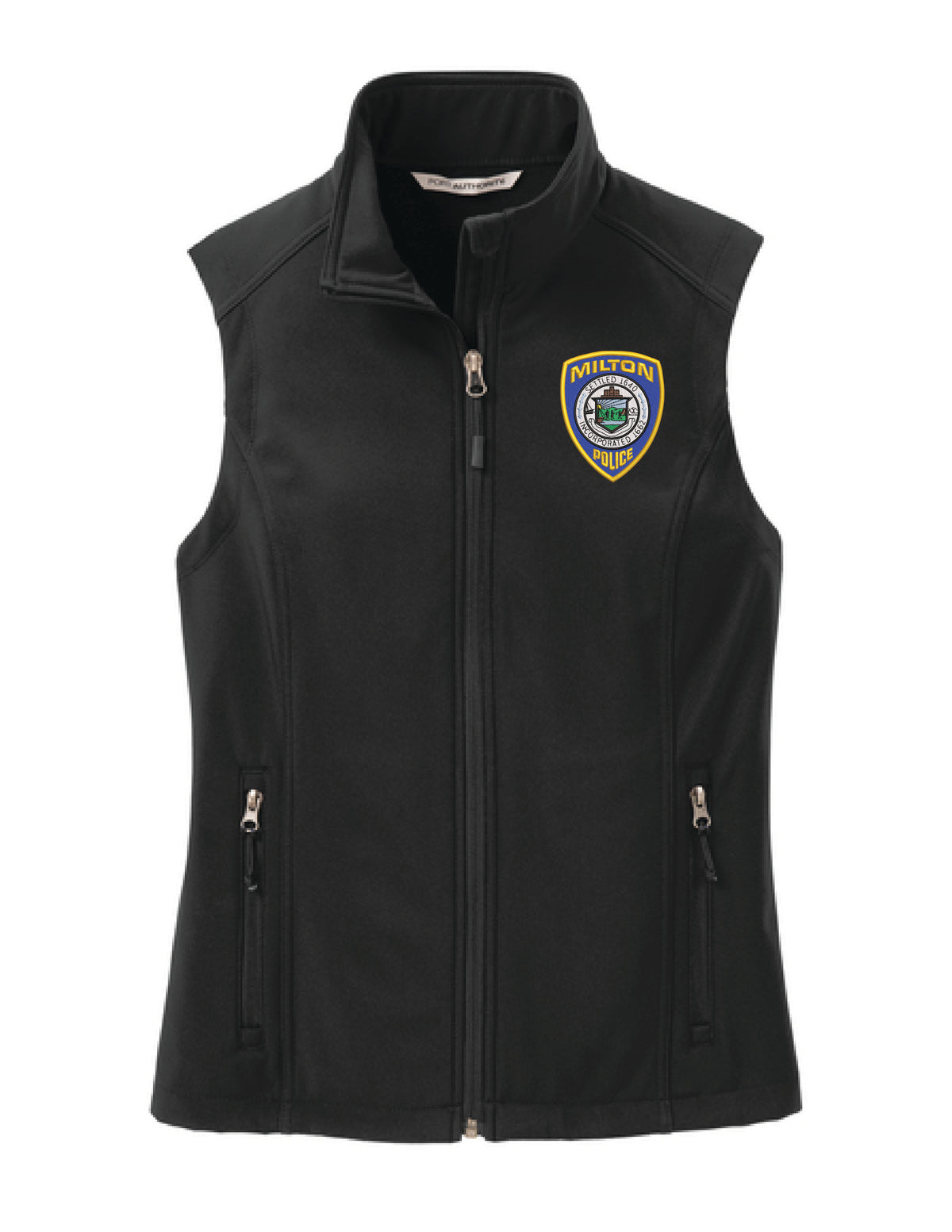Milton Police: Port Authority Women's Core Soft Shell Vest