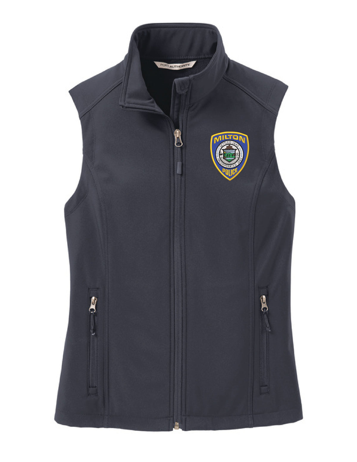 Milton Police: Port Authority Women's Core Soft Shell Vest
