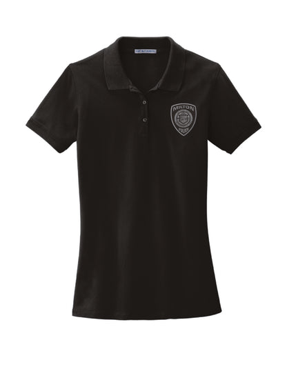 Milton Police: Port Authority Women's EZCotton Polo