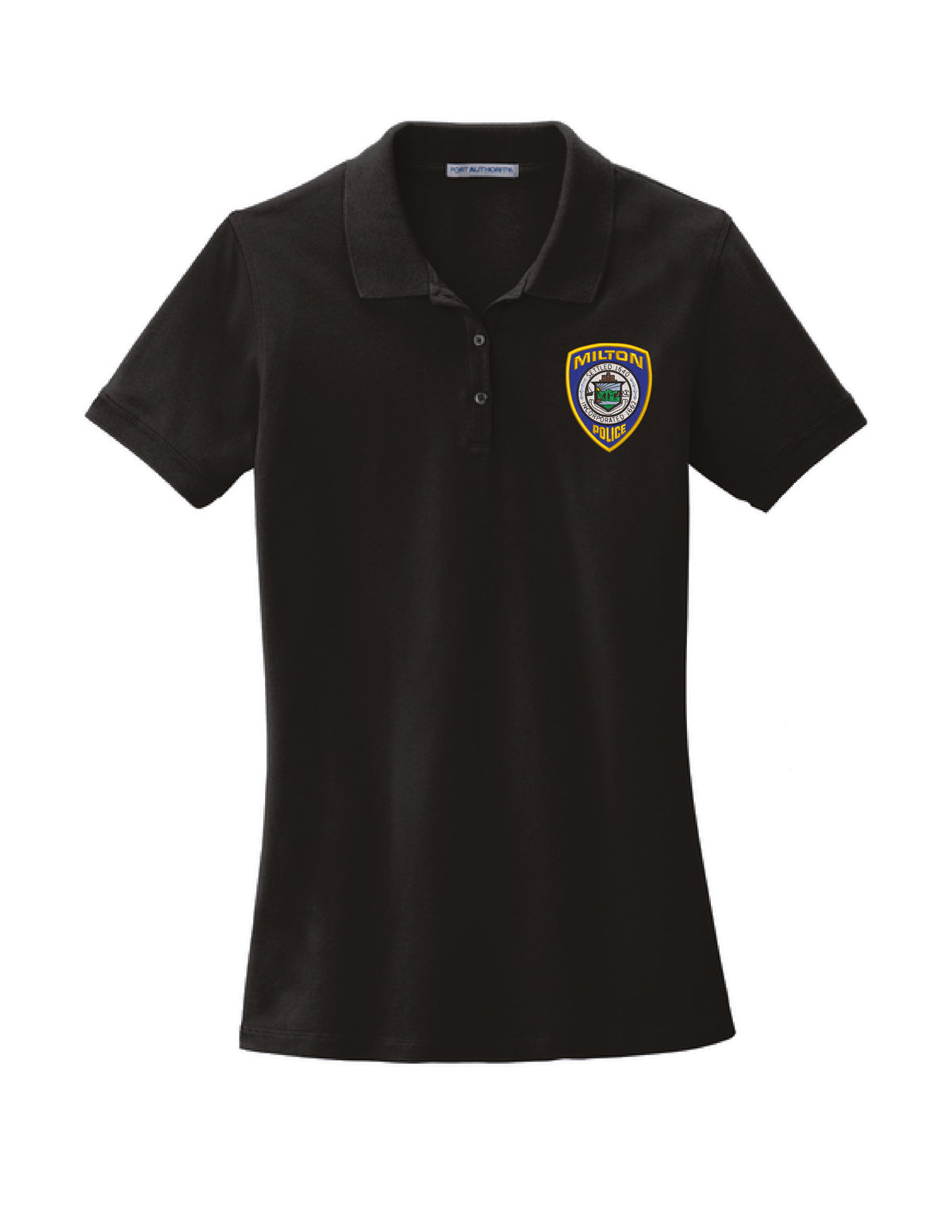 Milton Police: Port Authority Women's EZCotton Polo