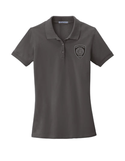 Milton Police: Port Authority Women's EZCotton Polo