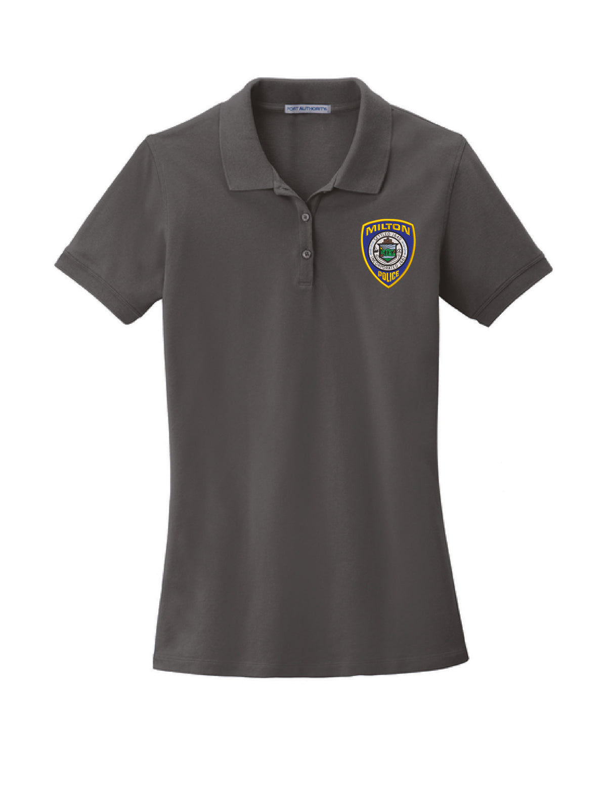 Milton Police: Port Authority Women's EZCotton Polo