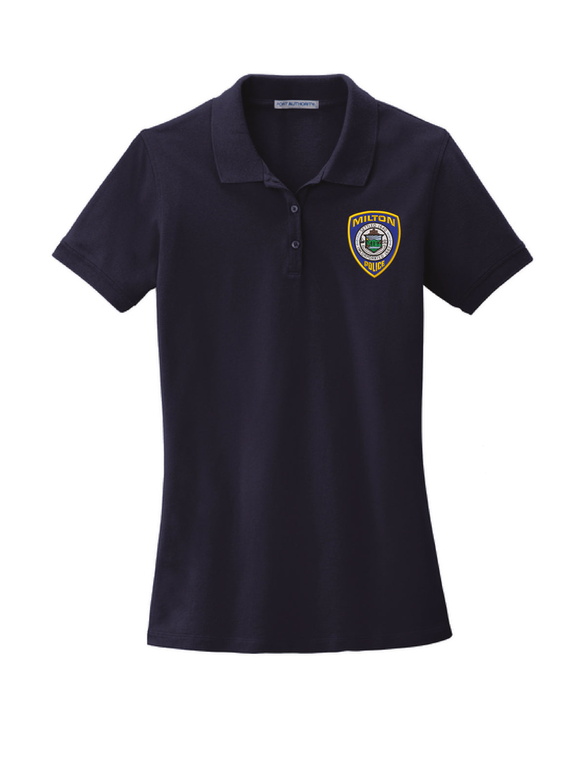 Milton Police: Port Authority Women's EZCotton Polo
