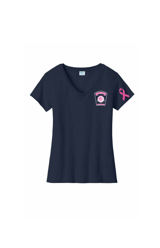 HRECC Breast Cancer Store: Women's V-Neck T-Shirt