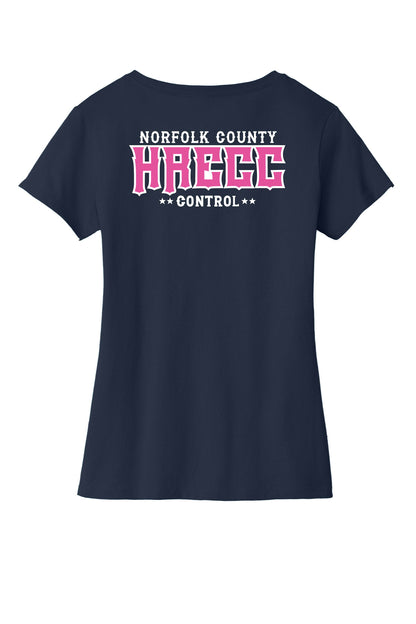 HRECC Breast Cancer Store: Women's V-Neck T-Shirt