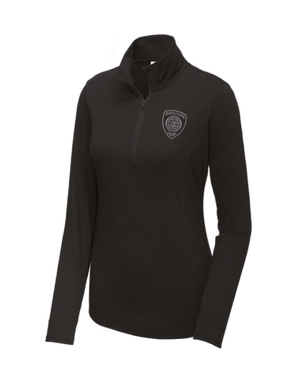 Milton Police: Sport-Tek Women's Tri-Blend Wicking 1/4-Zip Pullover