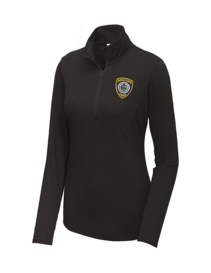 Milton Police: Sport-Tek Women's Tri-Blend Wicking 1/4-Zip Pullover