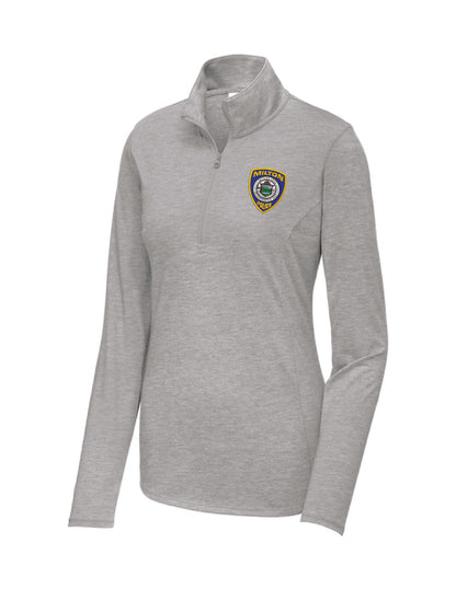 Milton Police: Sport-Tek Women's Tri-Blend Wicking 1/4-Zip Pullover