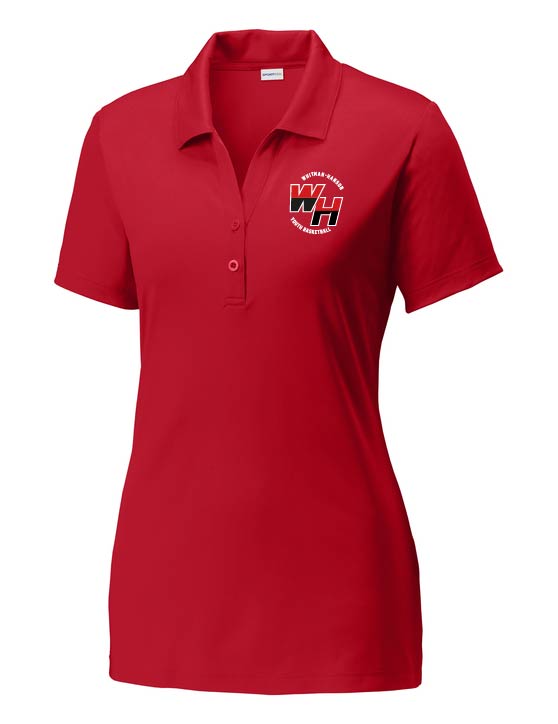 Whitman Hanson Basketball: COACHES - Women's Performance Polo Shirt