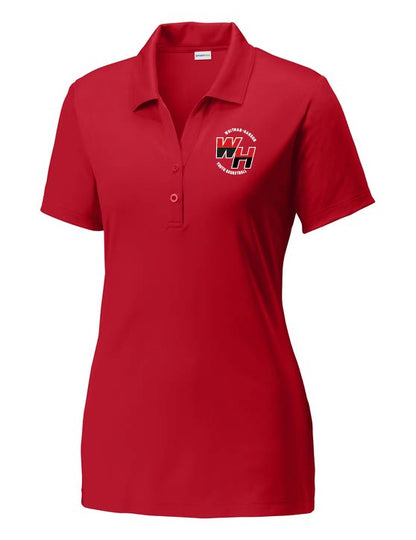 Whitman Hanson Basketball: COACHES - Women's Performance Polo Shirt